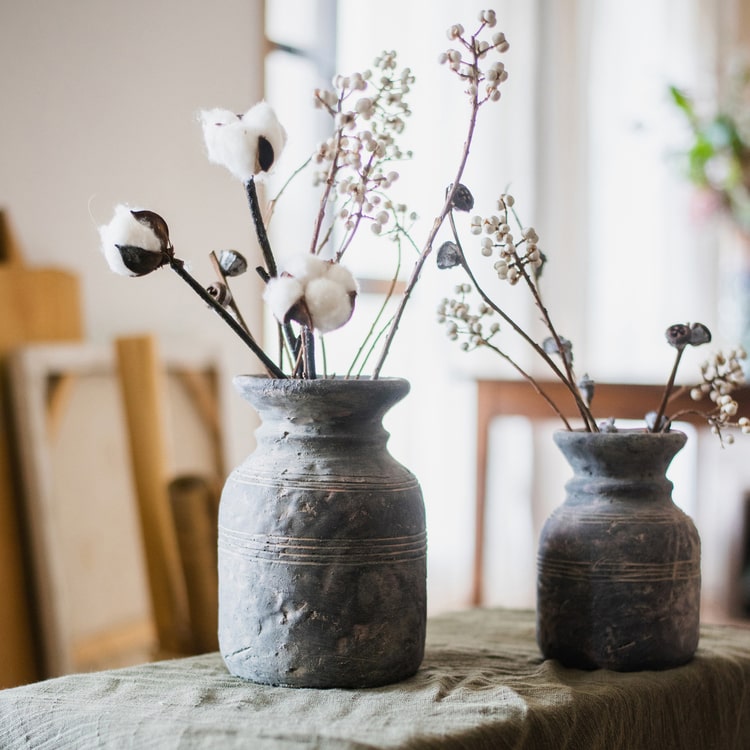 Restoration Style Concrete Vase