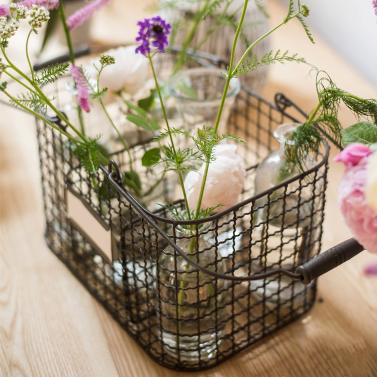 Zakka Multifunctional Wire Organizer Basket