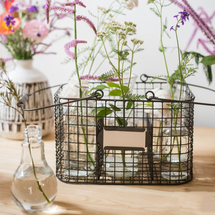 Zakka Multifunctional Wire Organizer Basket