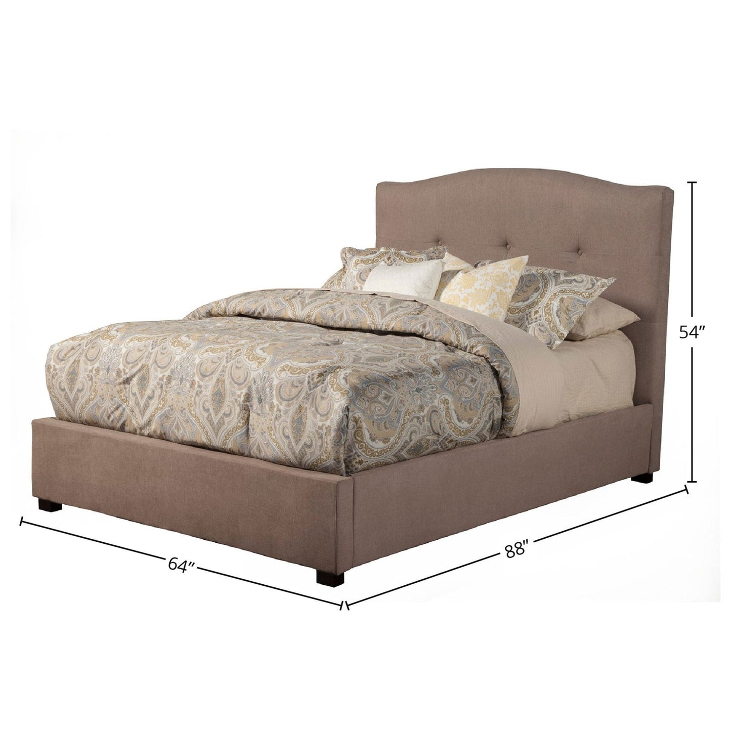 Amanda Bed, Haskett/Jute - Mac & Mabel