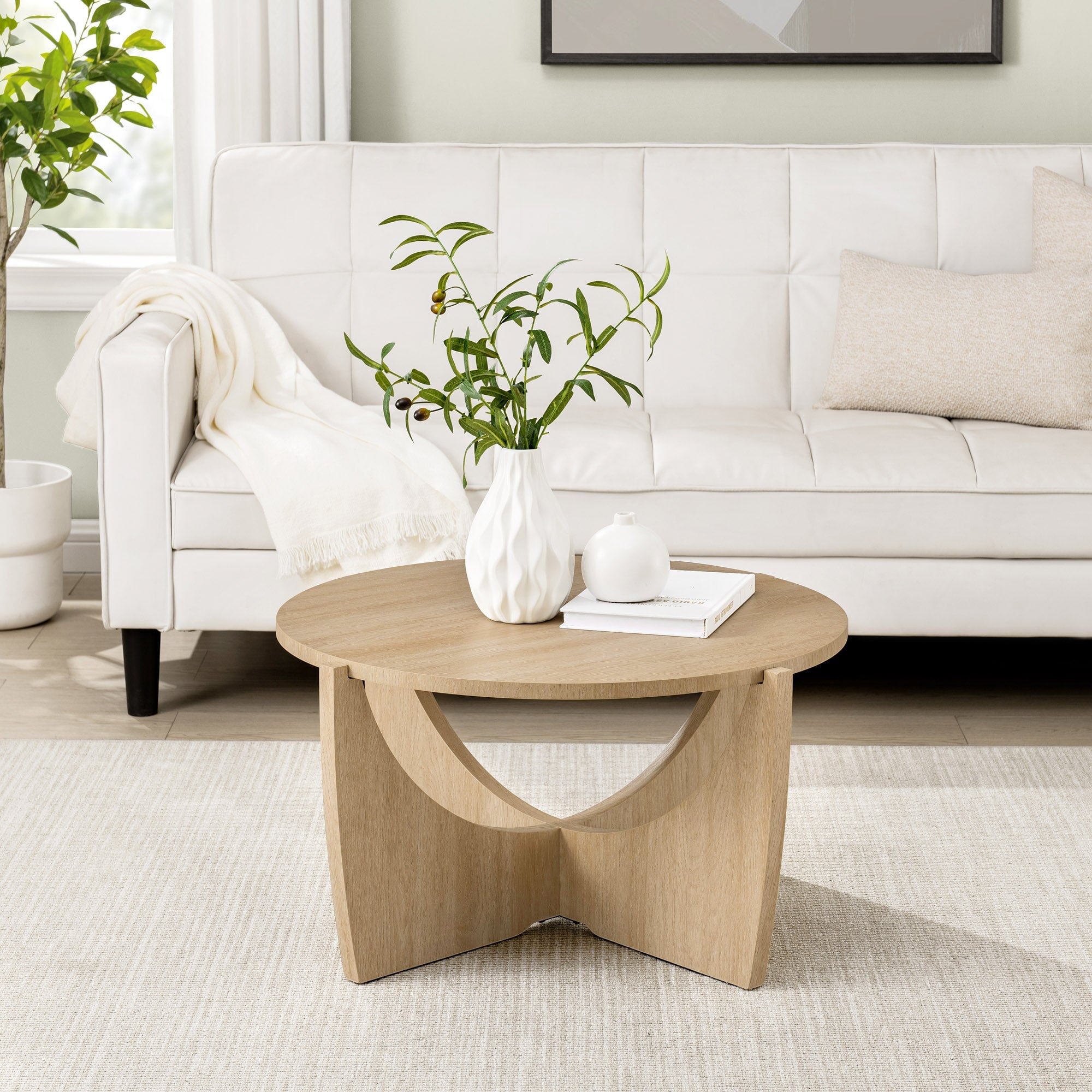 Luna Round Coffee Table