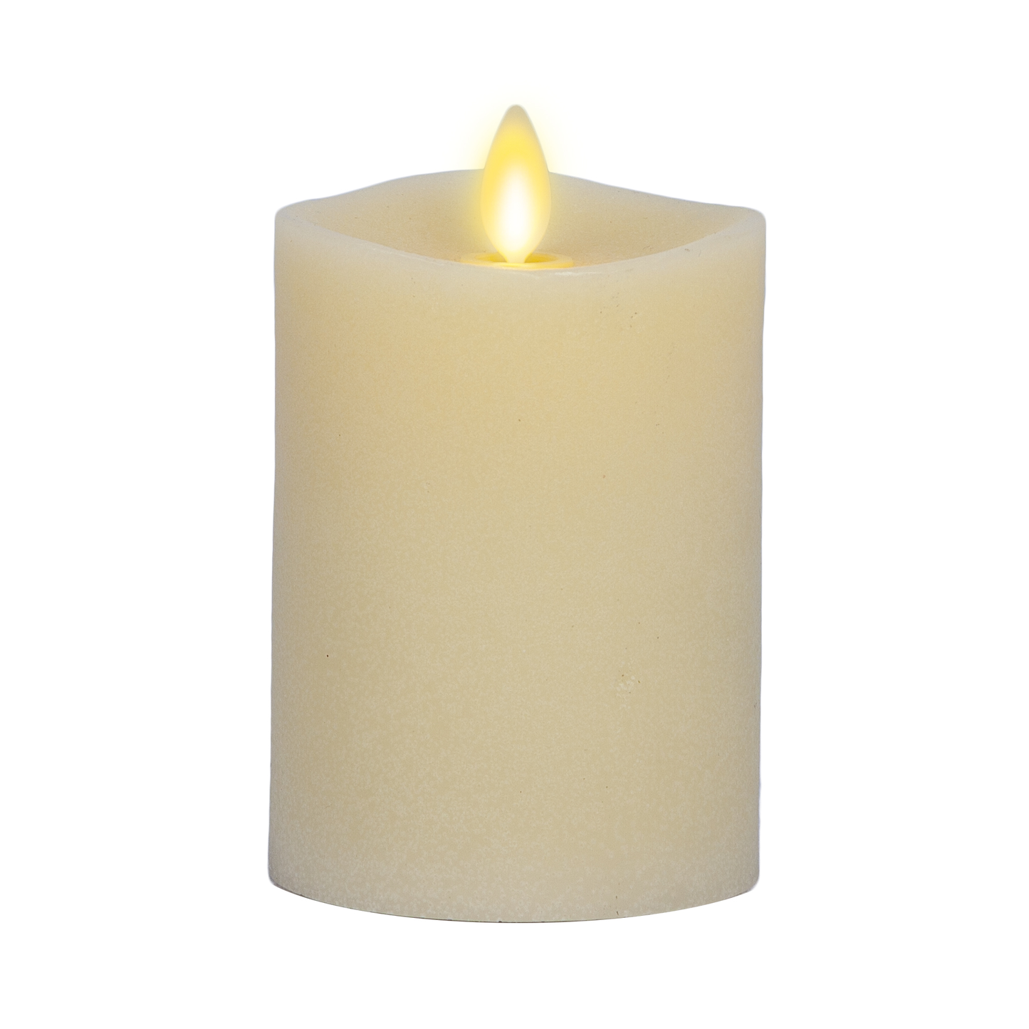 Chalky Ivory Flameless Candle Pillar