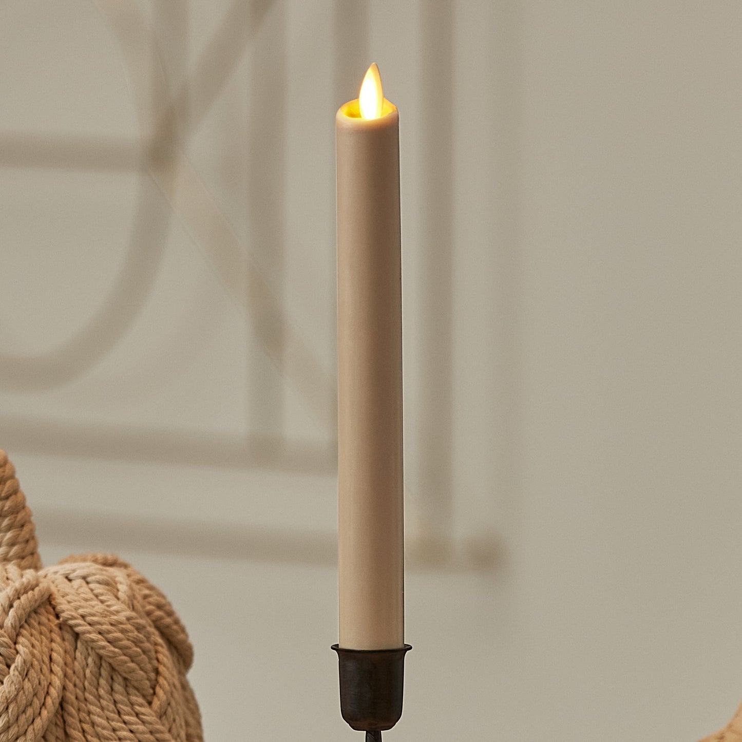 Irish Cream Flameless Candle Taper