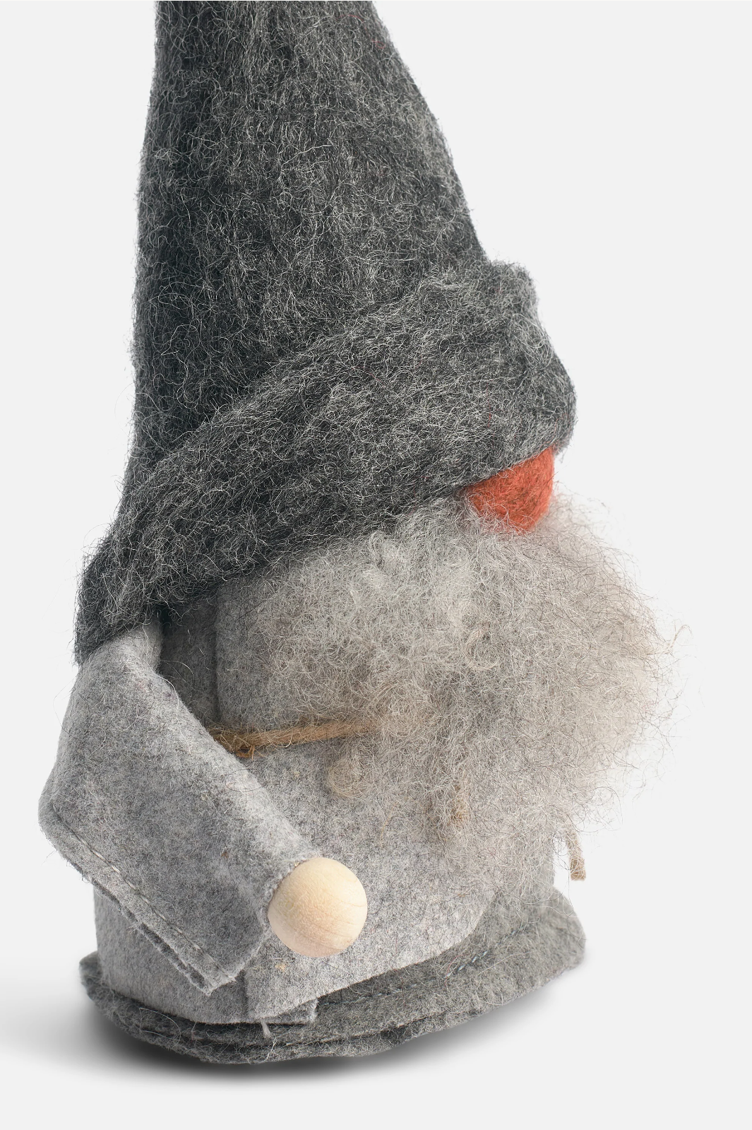 Tomte Gnome - Lukas (Grey Cap)