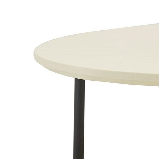 Beaumont Coffee Table - White/Natural - Mac & Mabel