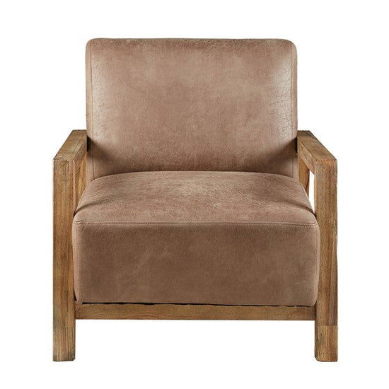 Easton Low Profile Accent Chair - Taupe/Natural - Mac & Mabel