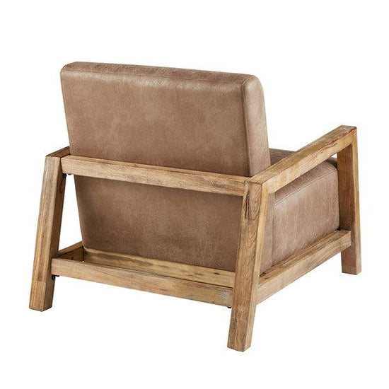 Easton Low Profile Accent Chair - Taupe/Natural - Mac & Mabel