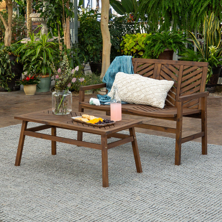 Vincent 2-Piece Outdoor Patio Chat Set