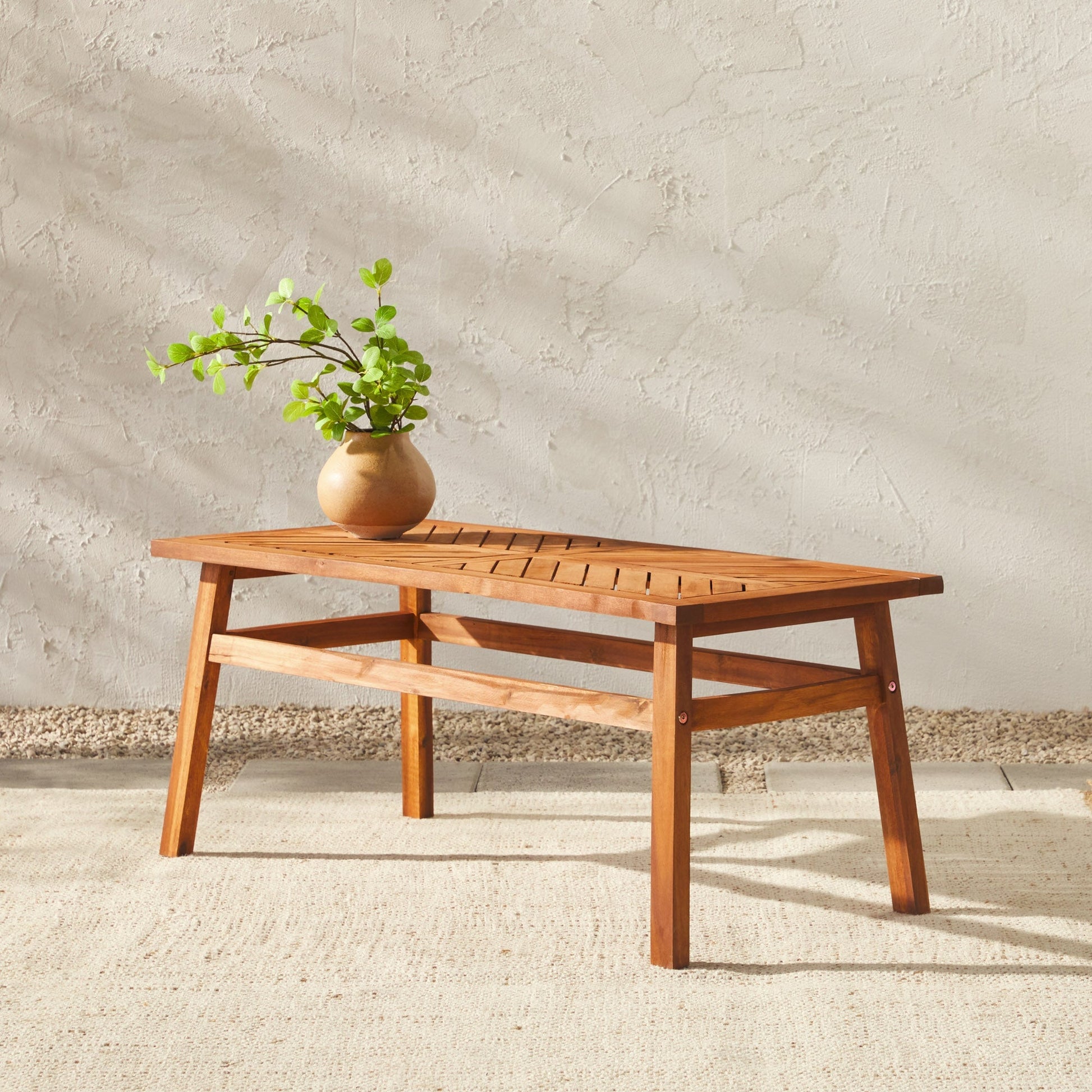 Vincent Patio Wood Coffee Table