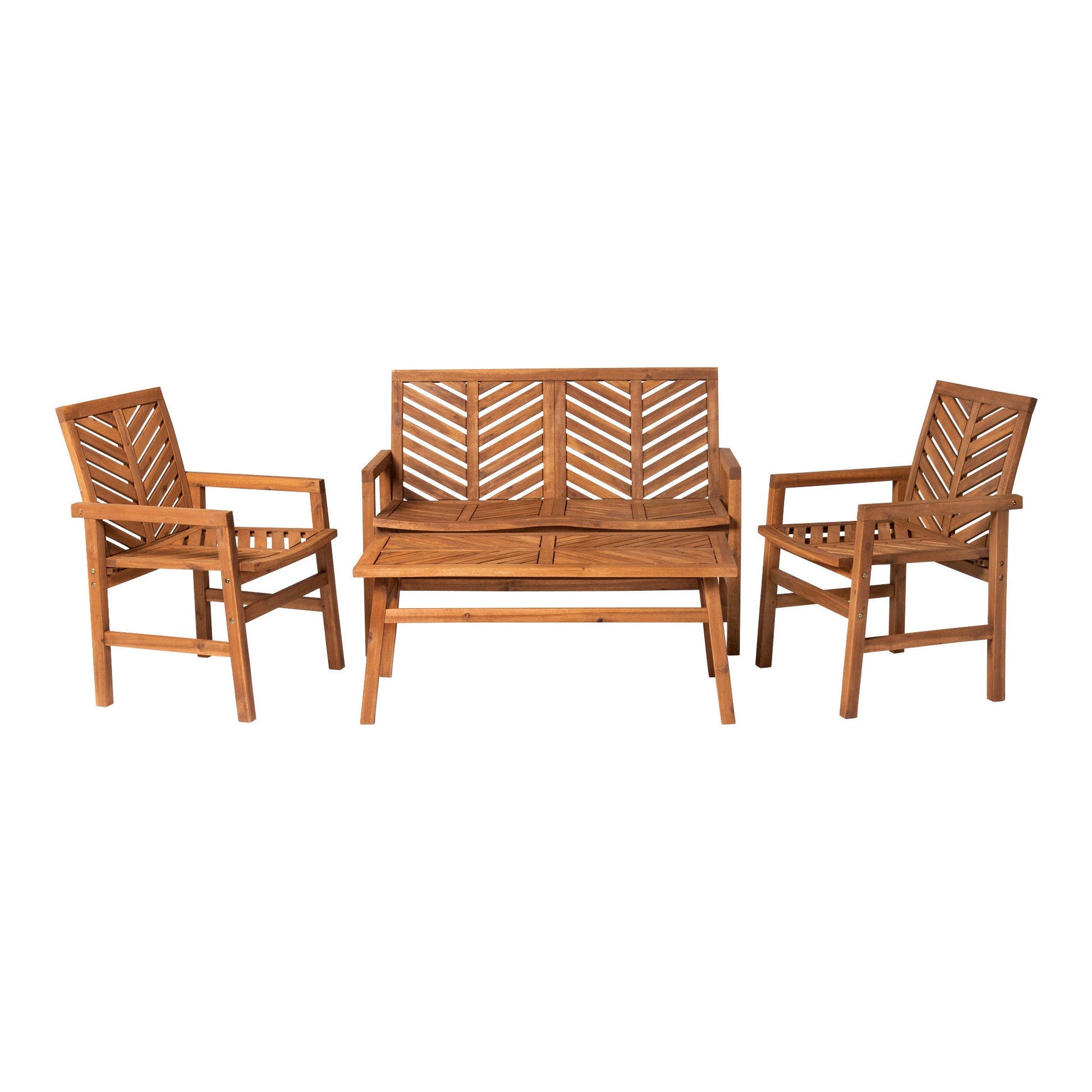 Vincent 4-Piece Outdoor Patio Chat Set