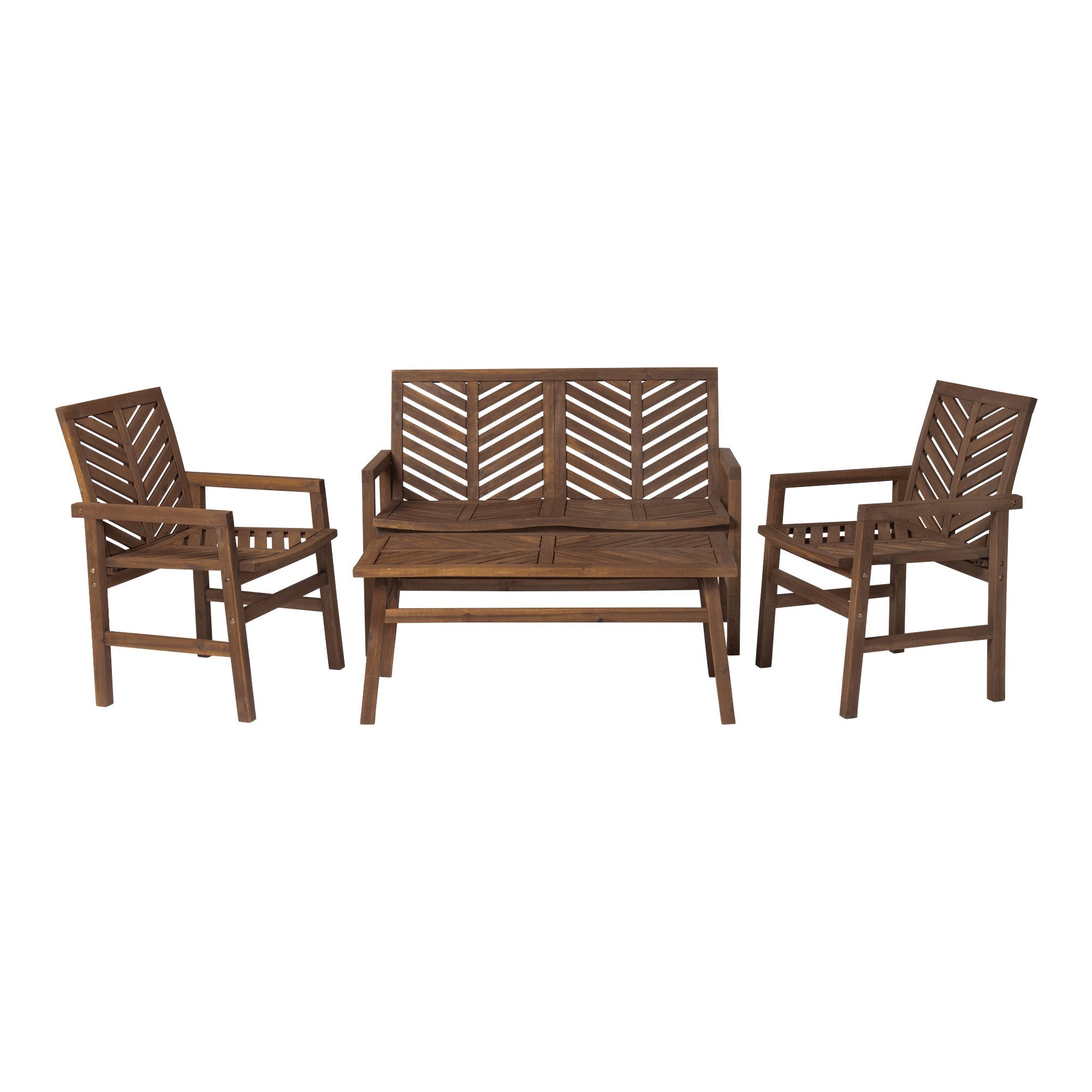 Vincent 4-Piece Outdoor Patio Chat Set