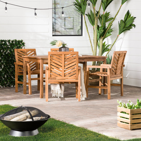 Vincent 5-Piece Outdoor Patio Dining Set