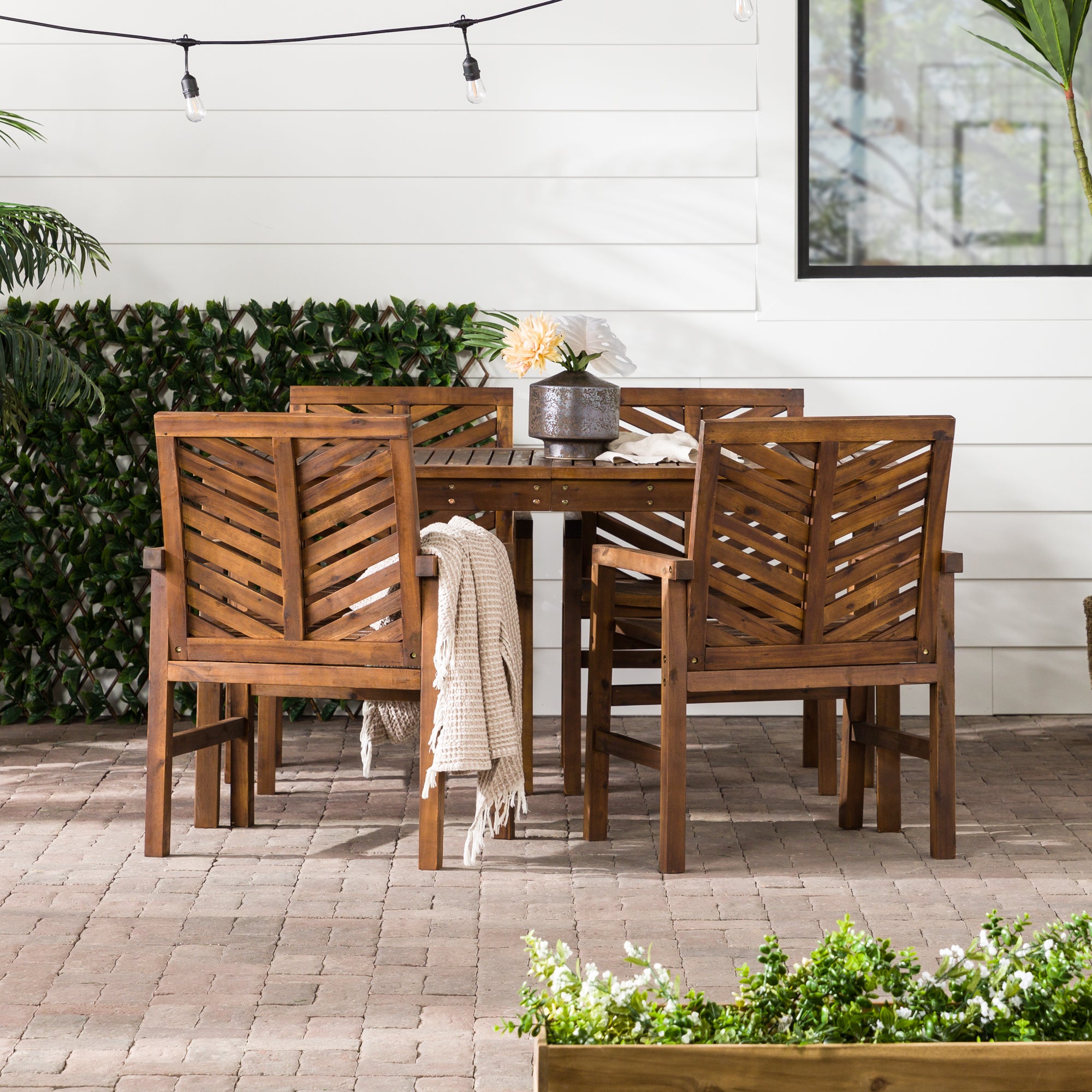 Vincent 5-Piece Outdoor Patio Dining Set