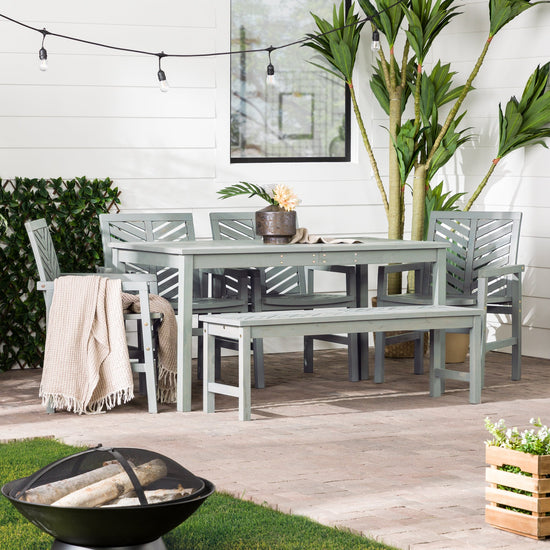 Vincent 6-Piece Outdoor Patio Dining Set