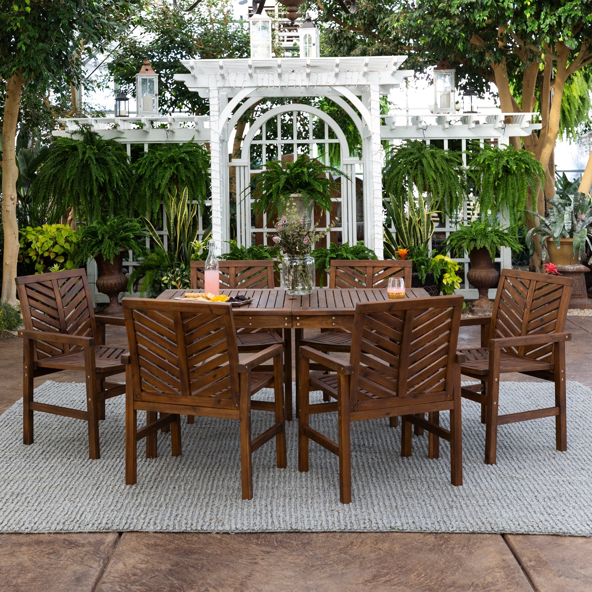 Vincent 7-Piece Outdoor Patio Dining Set