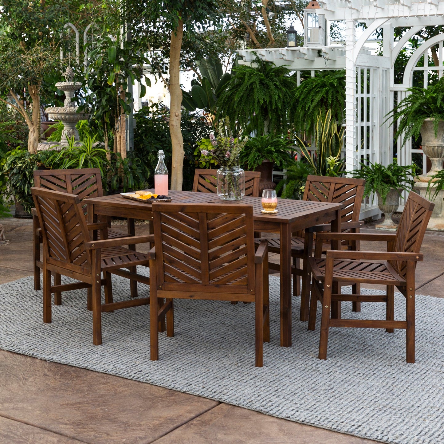 Vincent 7-Piece Outdoor Patio Dining Set