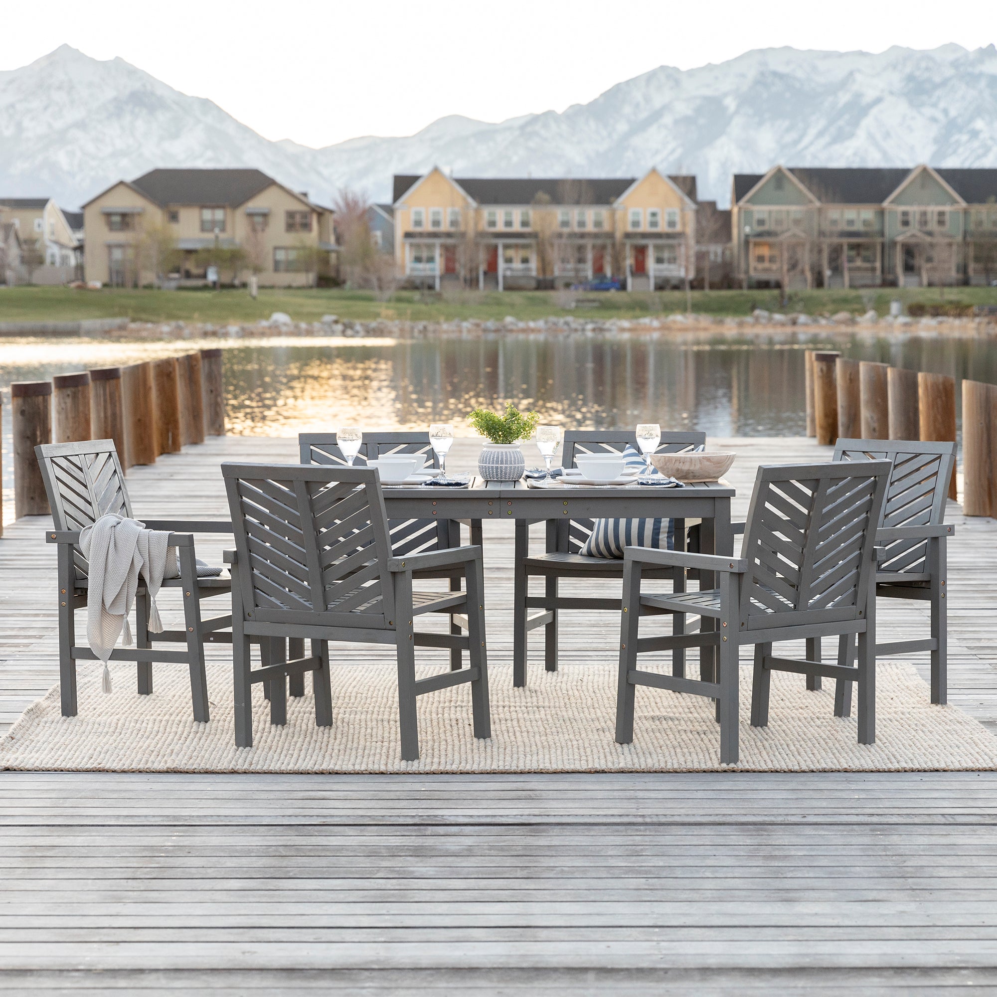 Vincent 7-Piece Outdoor Patio Dining Set