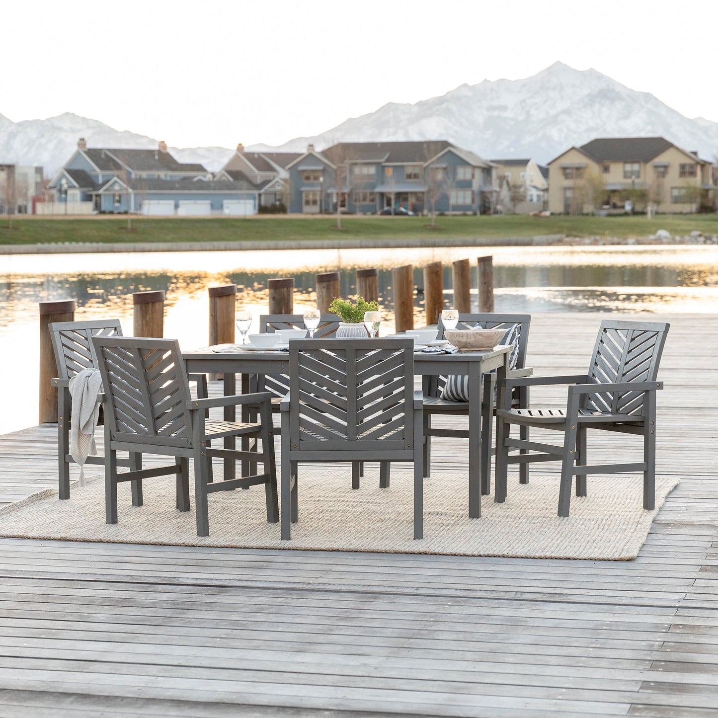 Vincent 7-Piece Outdoor Patio Dining Set