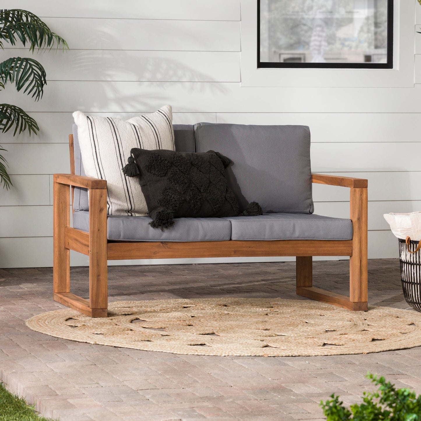 Hudson Outdoor Loveseat