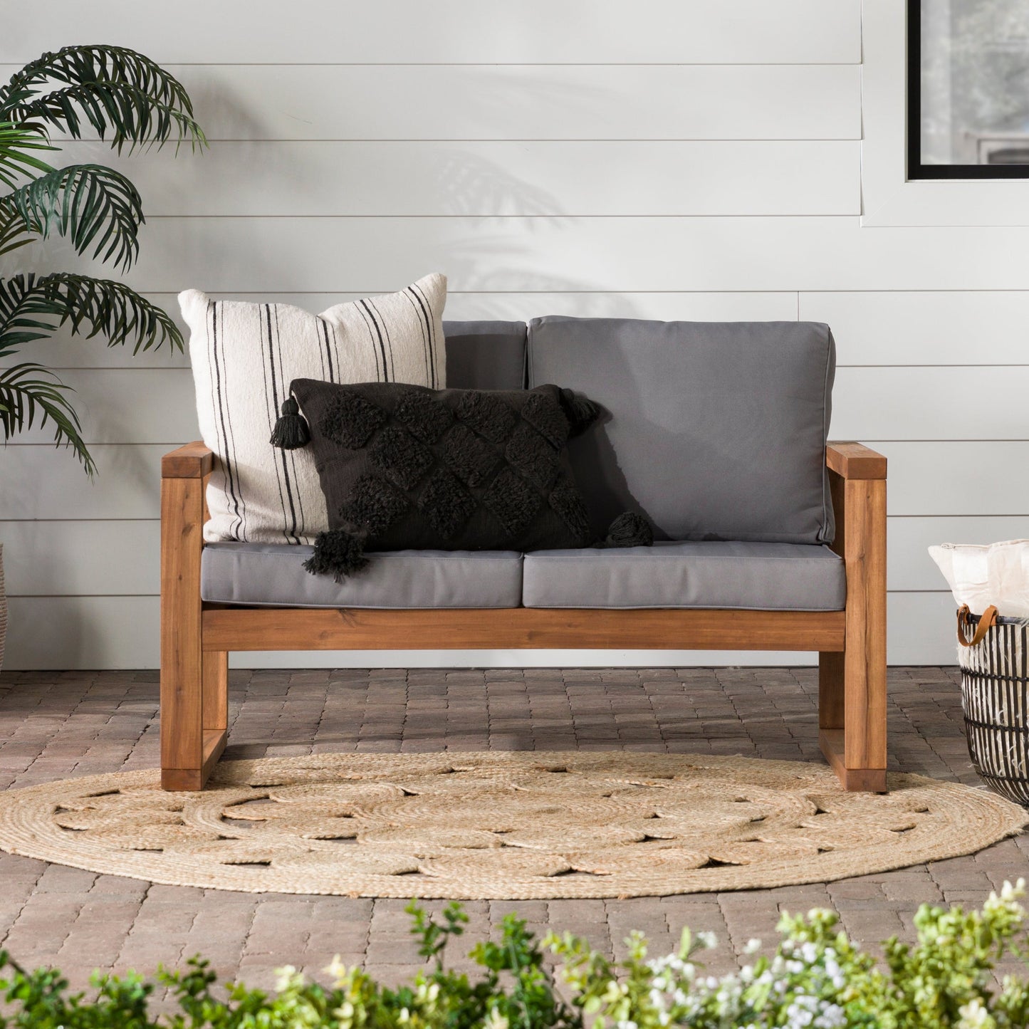 Hudson Outdoor Loveseat