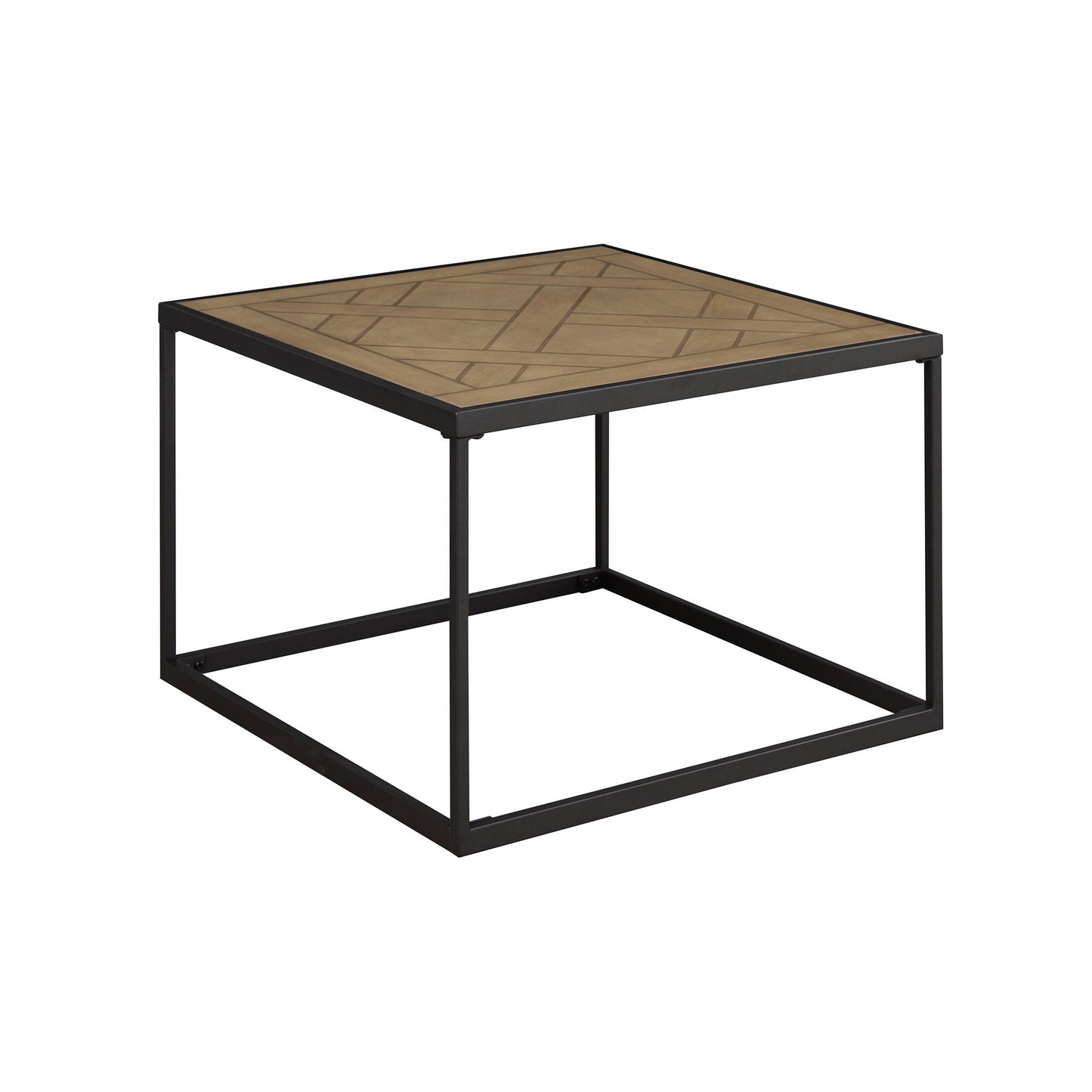 Parquet 25" Square Coffee Table