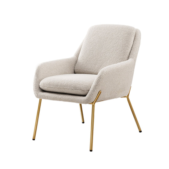 Ramsey Contemporary Upholstered Minimalist Accent Chair