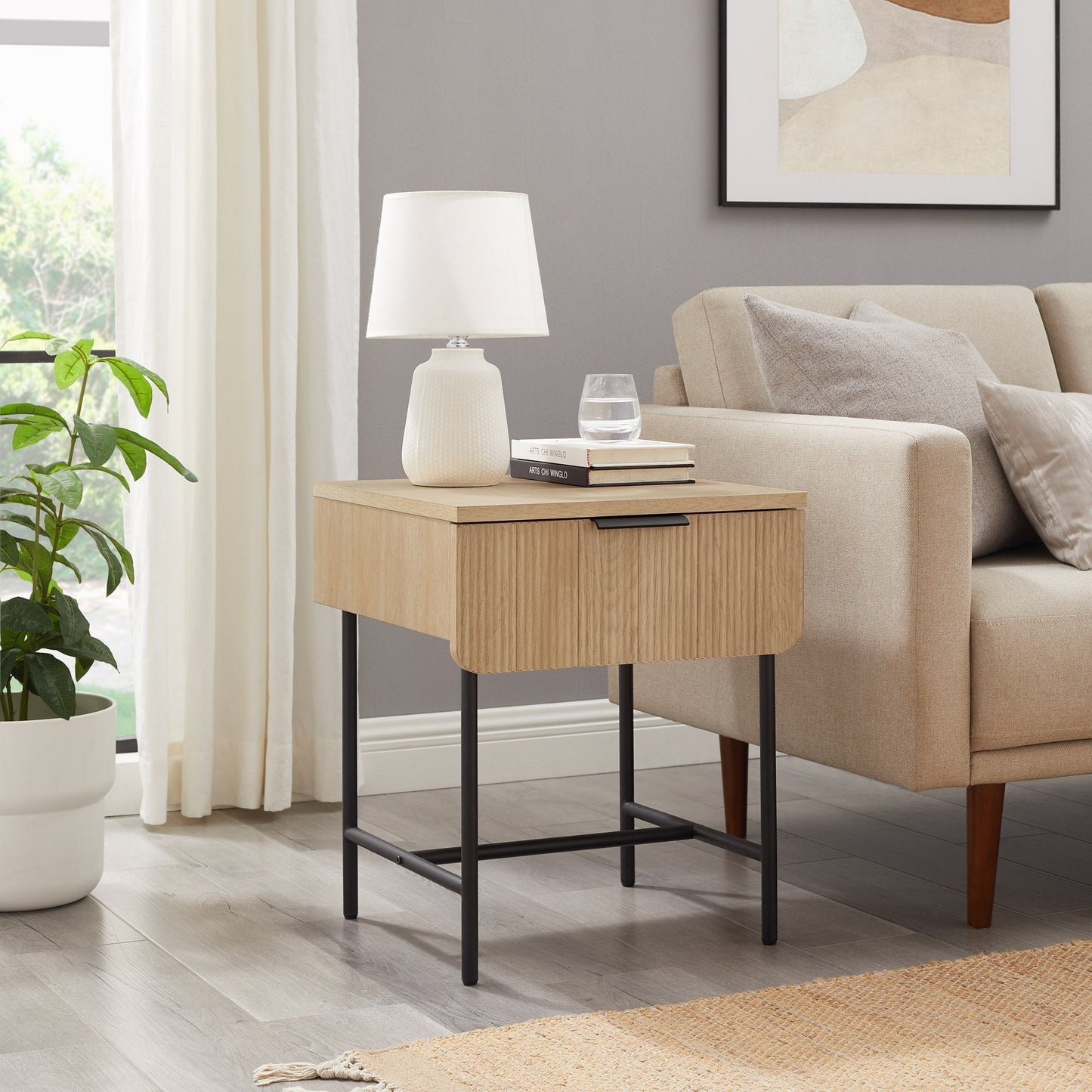 Reema Scandinavian Side Table