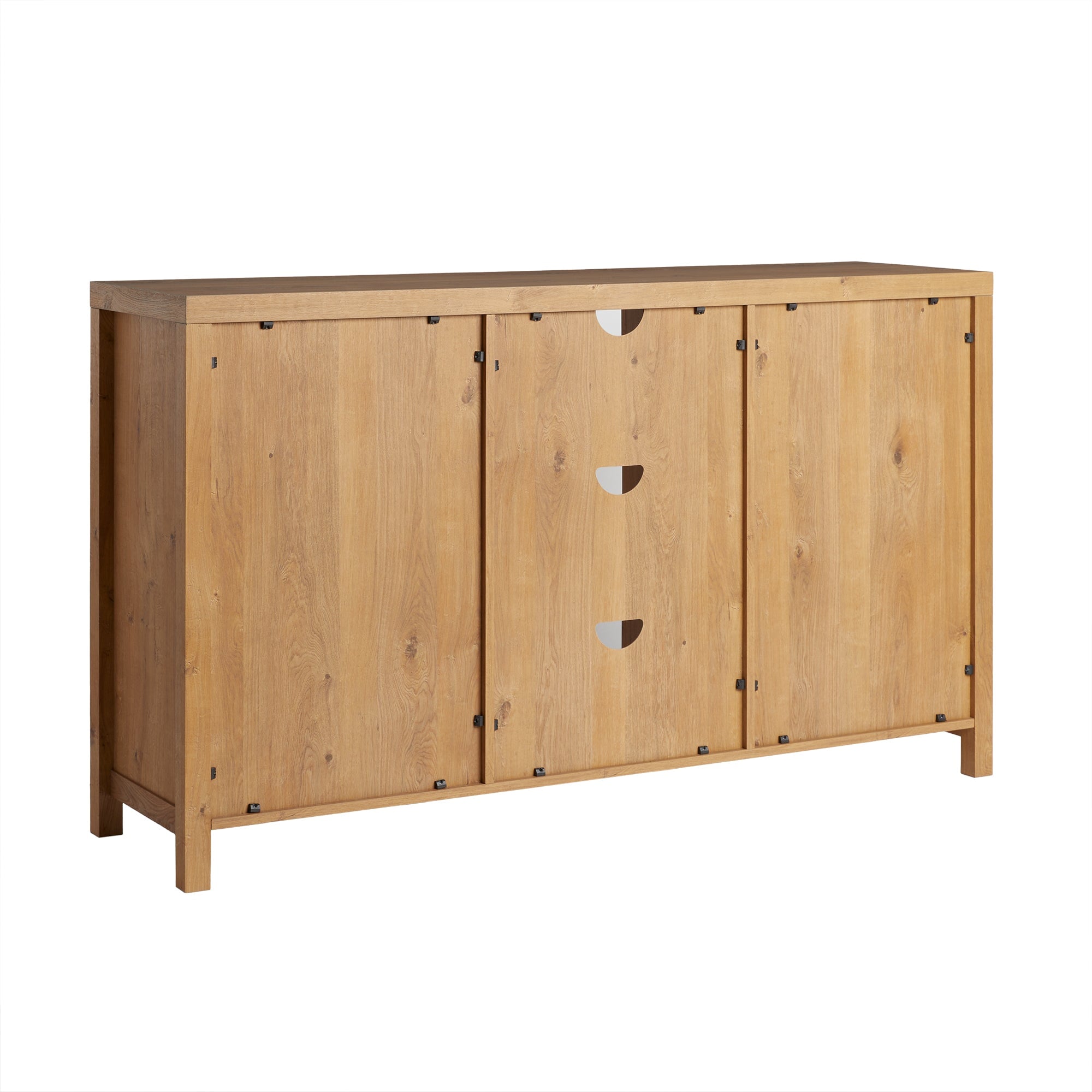 Sasha 58" 2 Door Sideboard with Arched Rattan Panels