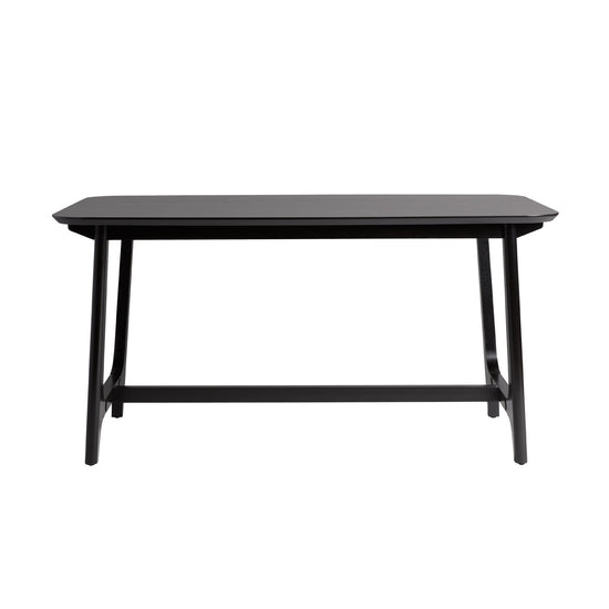 Sammen 60" Mid-Century Dining Table with Trestle Base