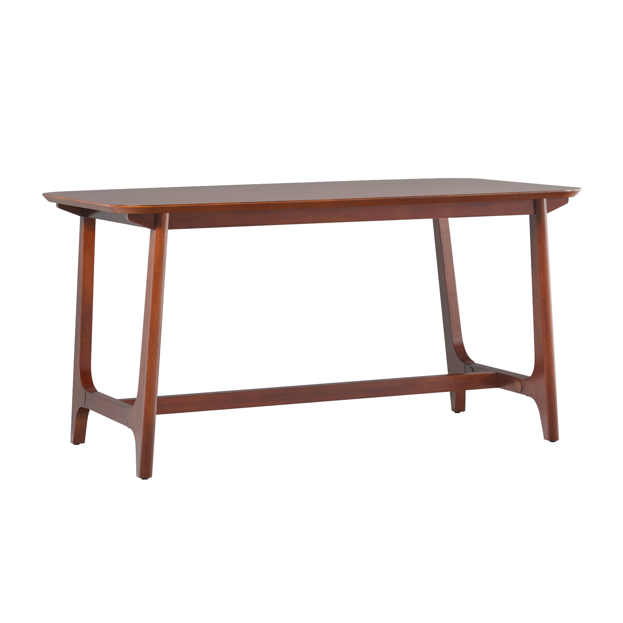 Sammen 60" Mid-Century Dining Table with Trestle Base