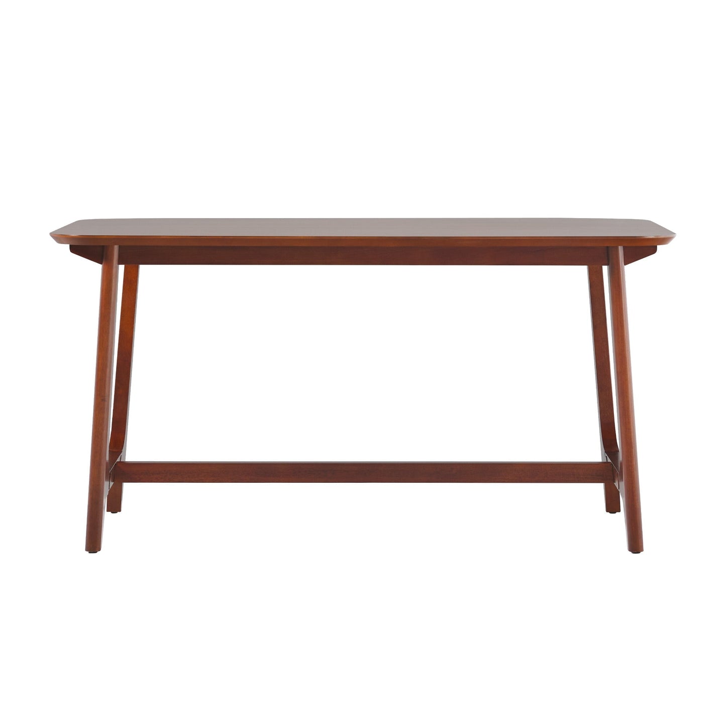 Sammen 60" Mid-Century Dining Table with Trestle Base