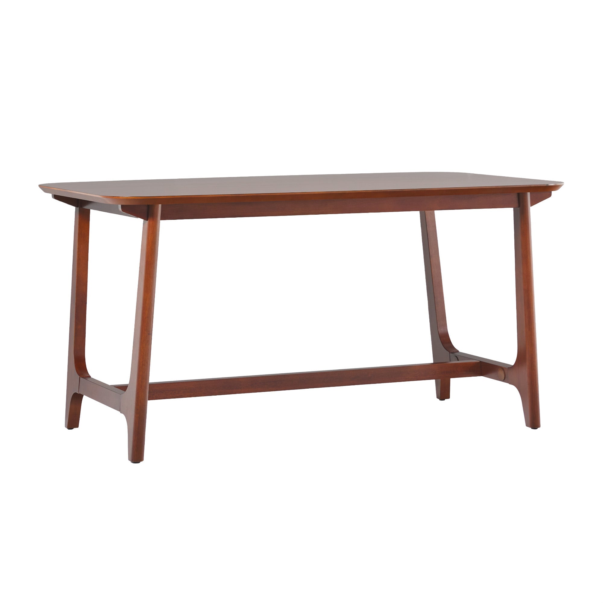 Sammen 60" Mid-Century Dining Table with Trestle Base