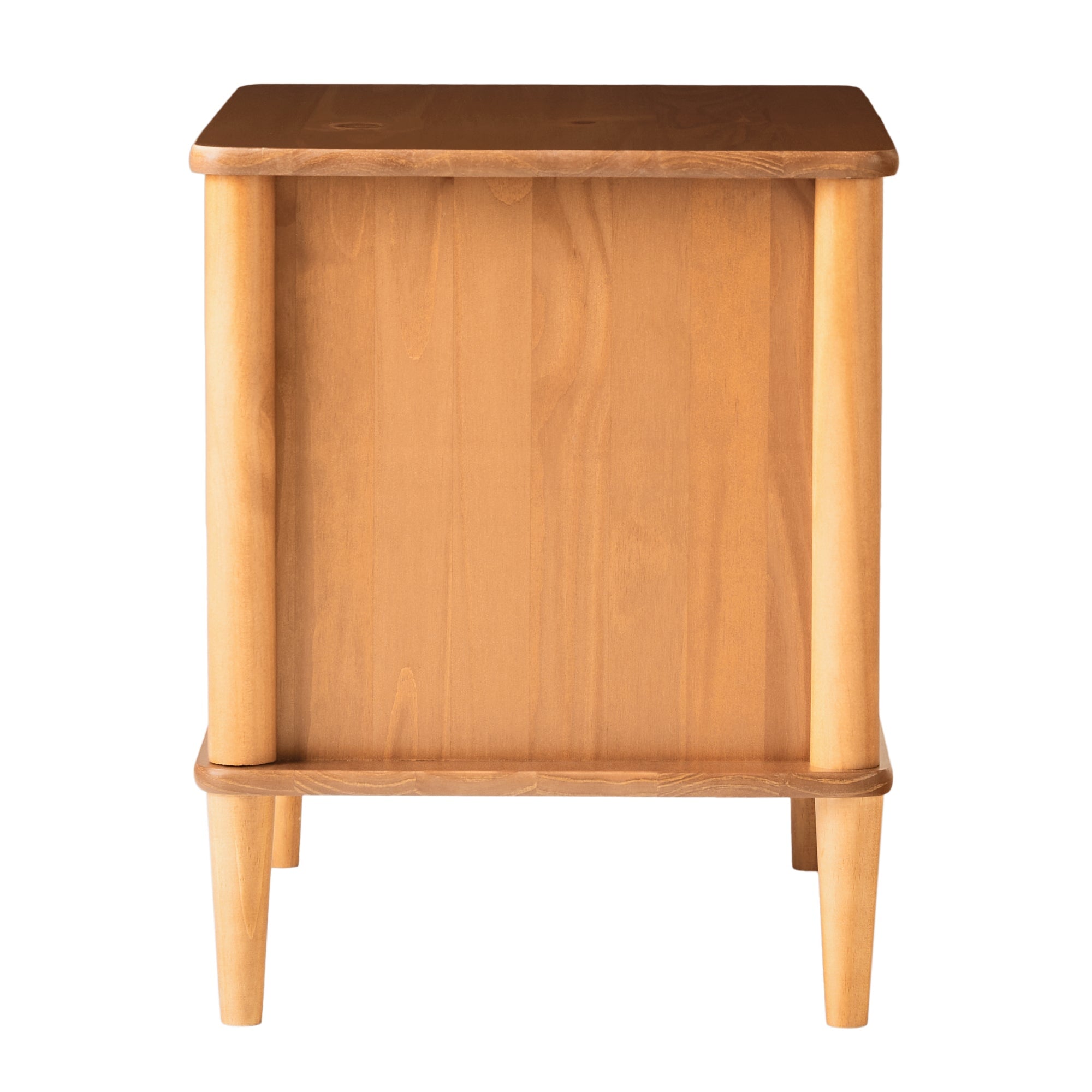 Spindle Transitional 1-Drawer Nightstand