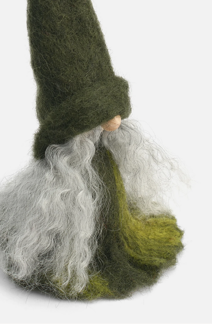 Tomte Gnome - Tova (Green Dress)