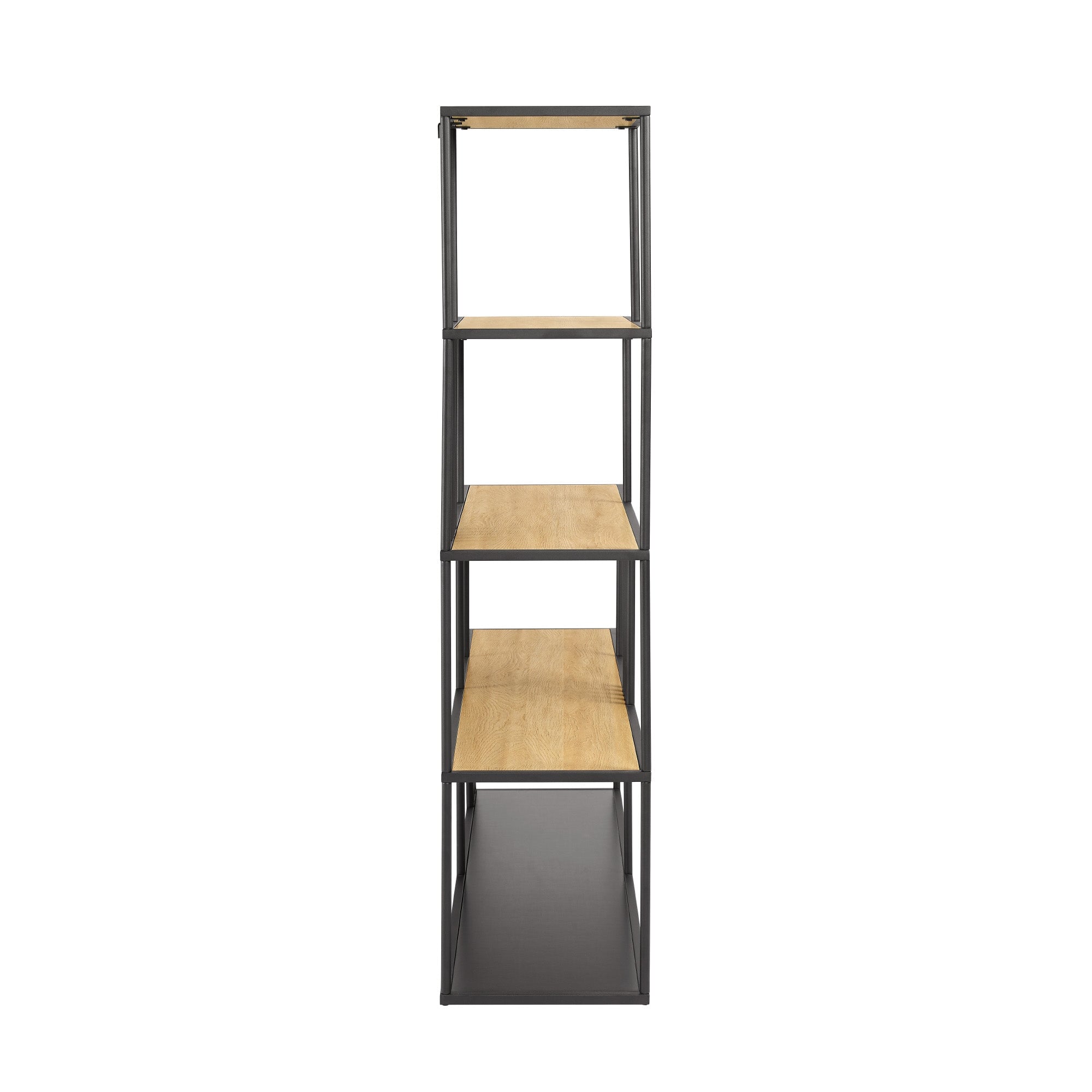 Vulcan Minimalist Divider Bookshelf with Slats