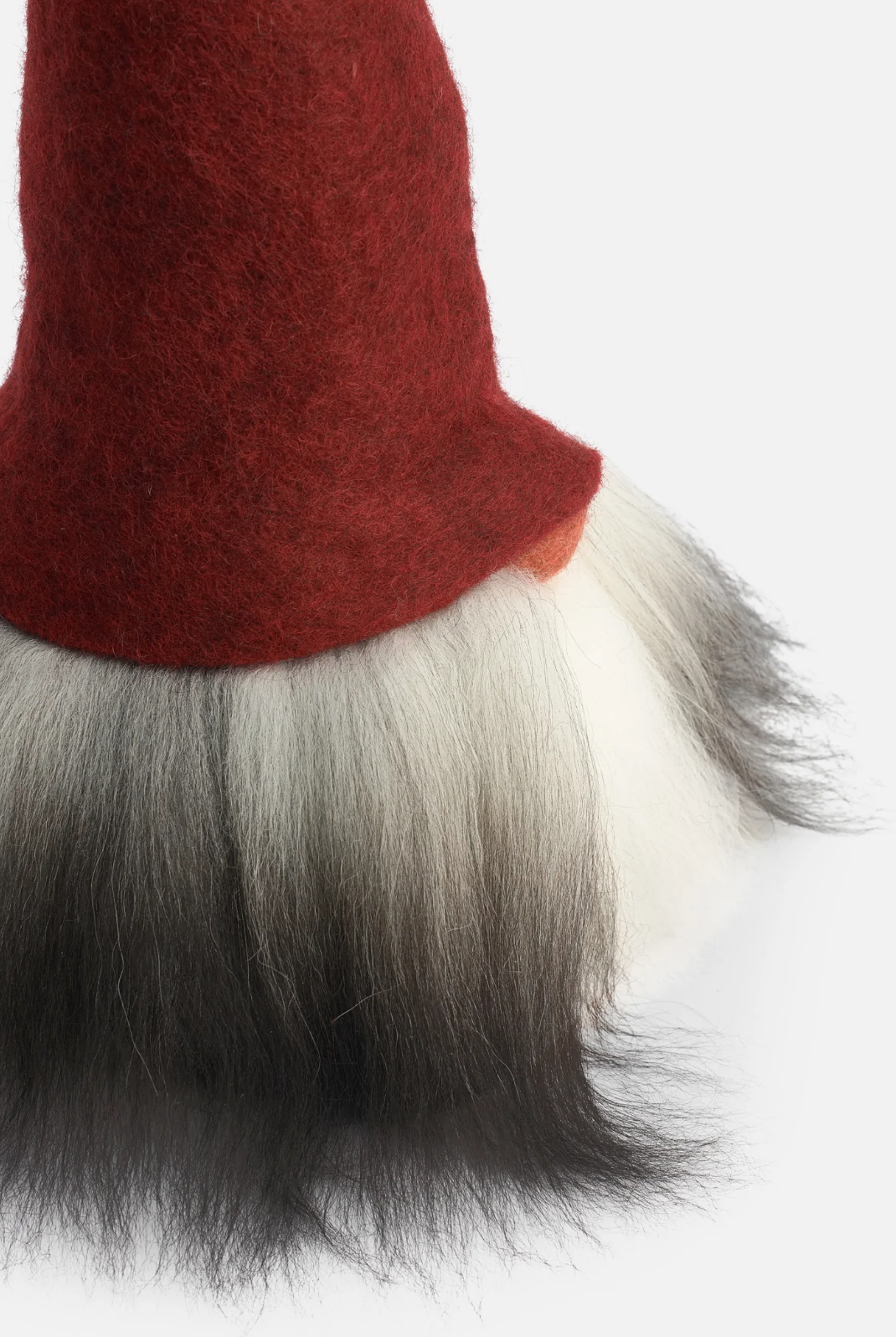 Tomte Gnome - Verner with Felt Cap (Red)