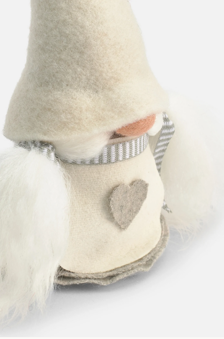 Tomte Gnome - Viktoria (White Cap)