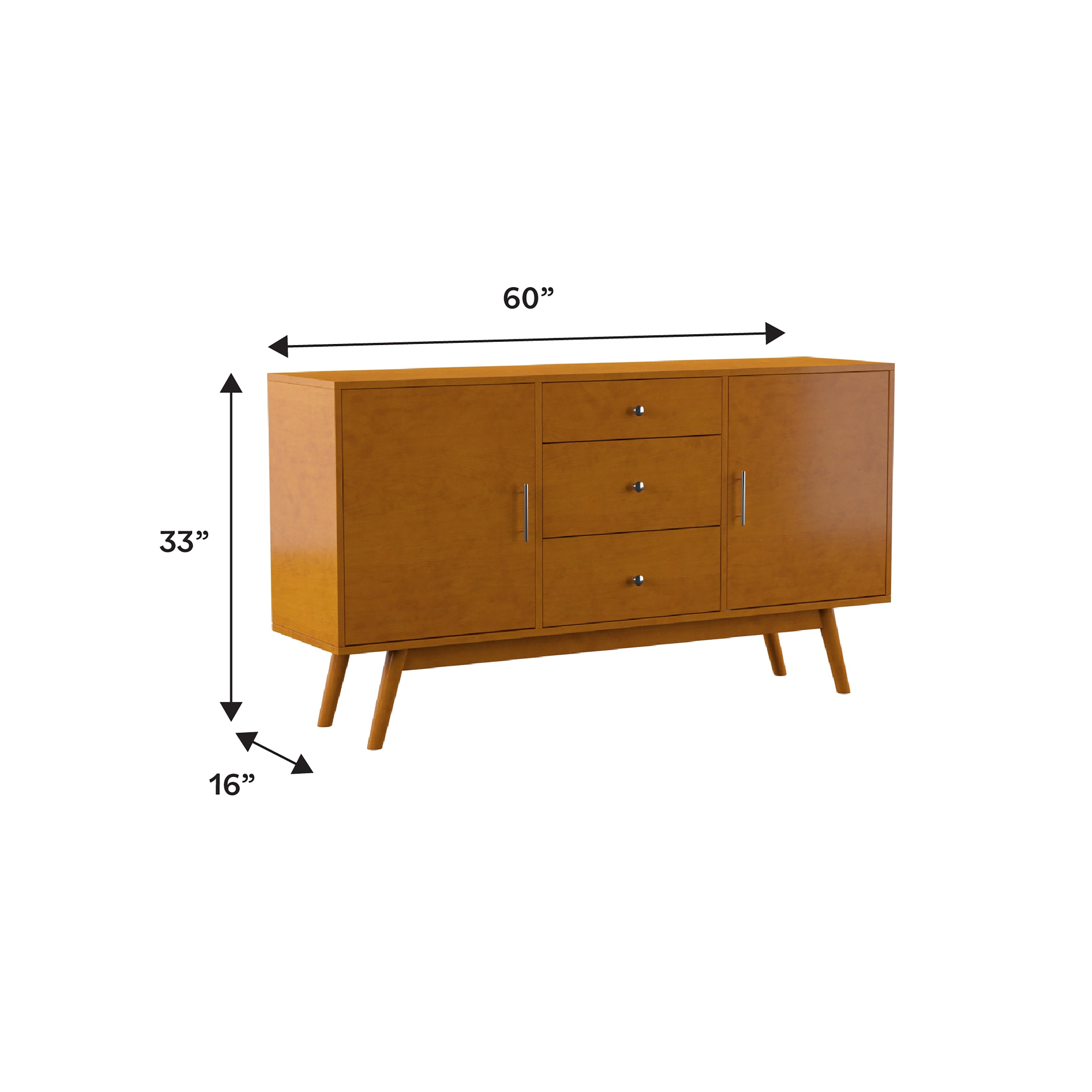 Mid-Century 60" TV Stand