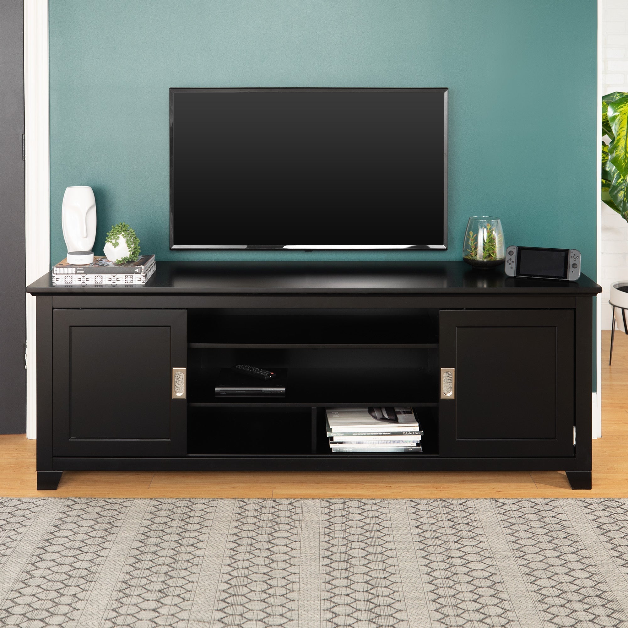 Fullview Traditional Wood TV Stand