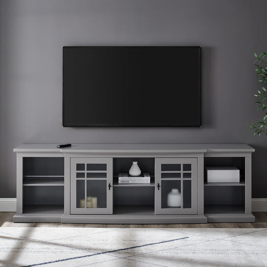 Hattie Glass-Door TV Stand