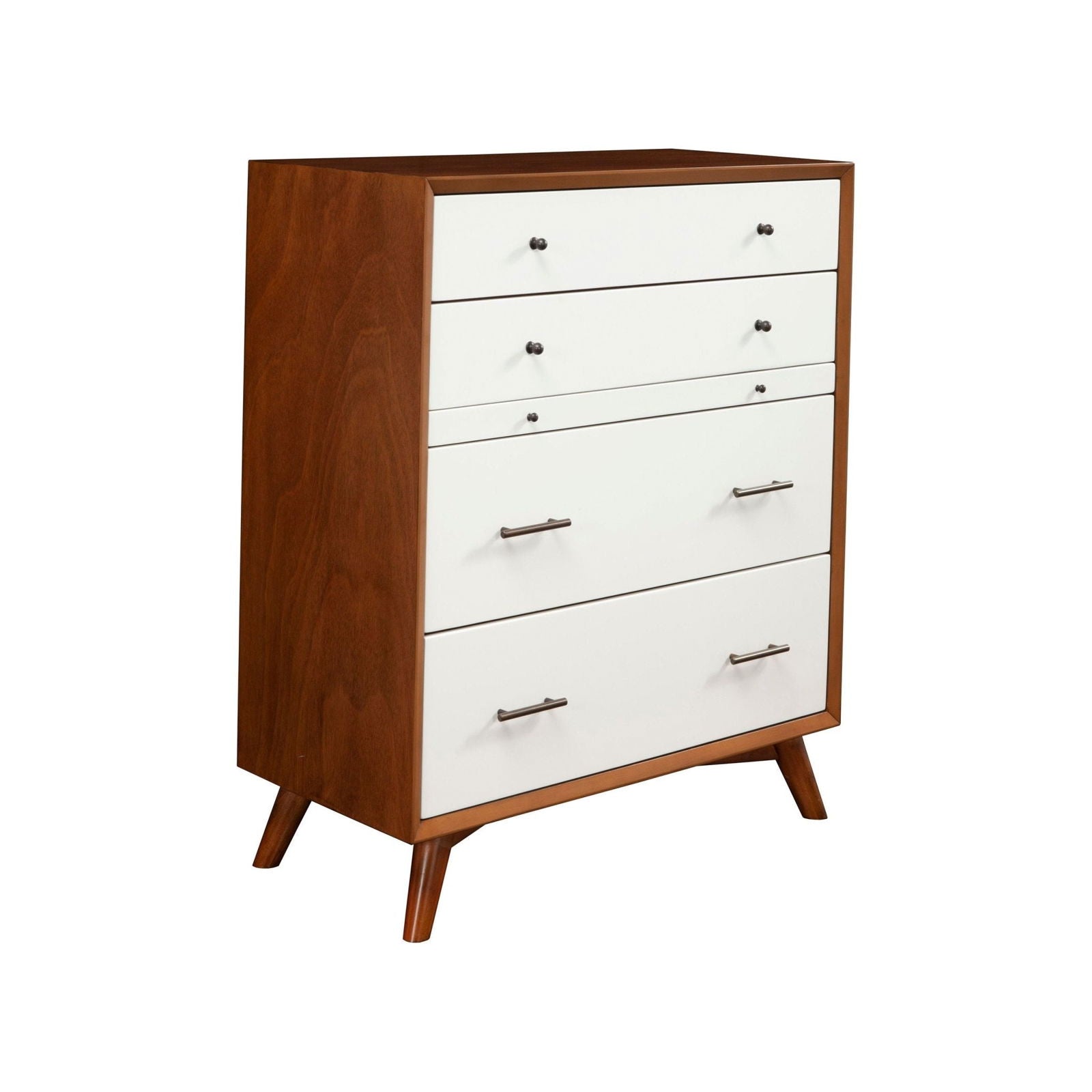 Flynn Chest, Acorn/White - Mac & Mabel