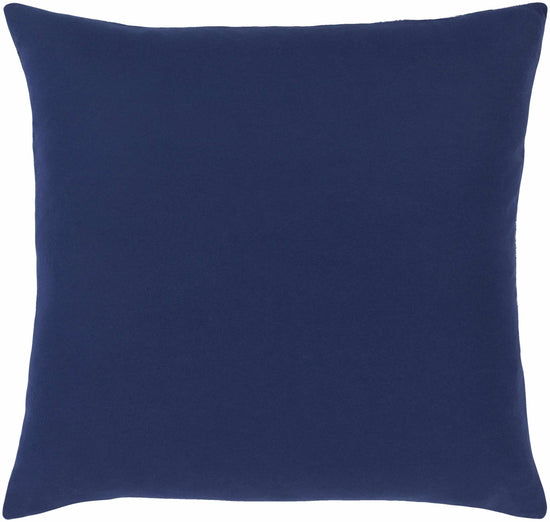 Agricola Navy Floral Bird Throw Pillow