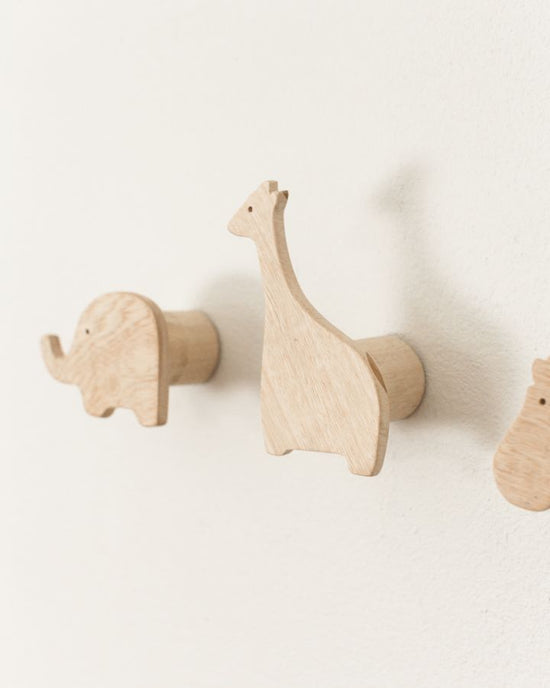 Safari Animal Wall Hooks