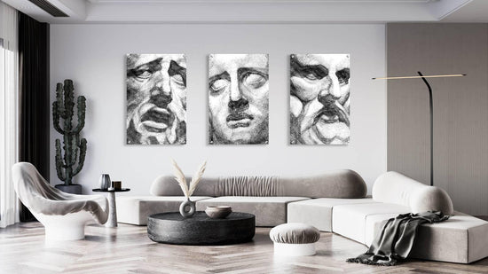 Art Picture Print Set of 3 Prints Modern Wall Art Modern Artwork