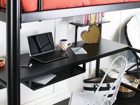 Sunset Full over Workstation Bunk Bed