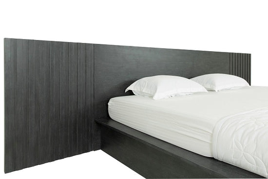 Modrest Manchester- Contemporary Platform Dark Grey EK Bed