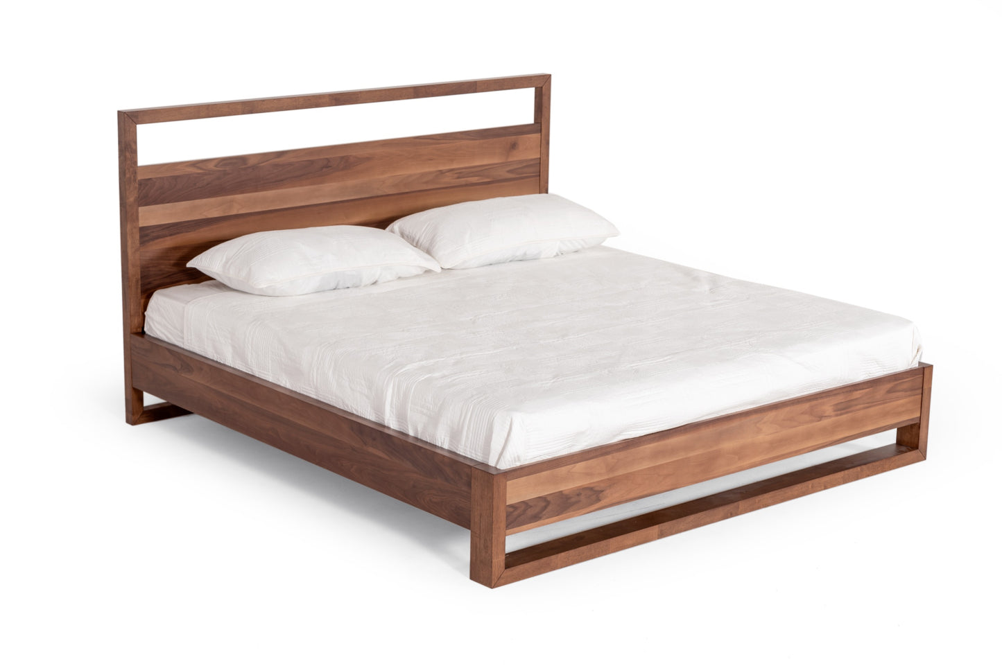 Nova Domus Berlin - Modern Walnut Bed