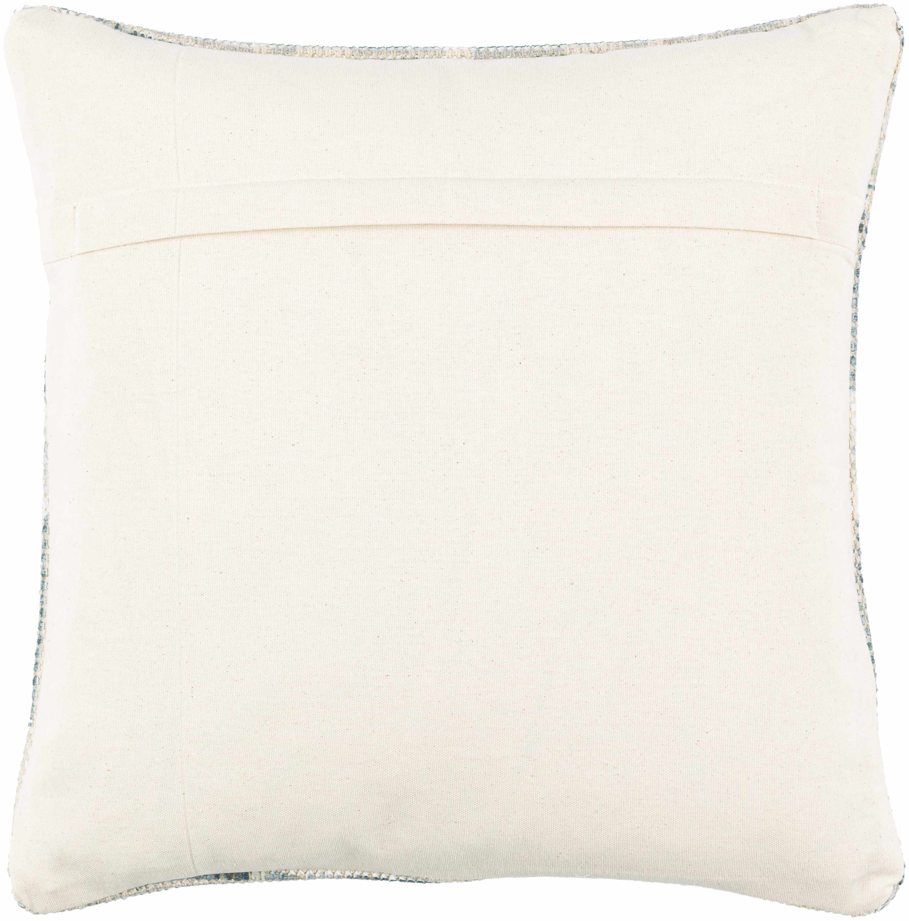 Bigaa Medallion Square Throw Pillow, Teal