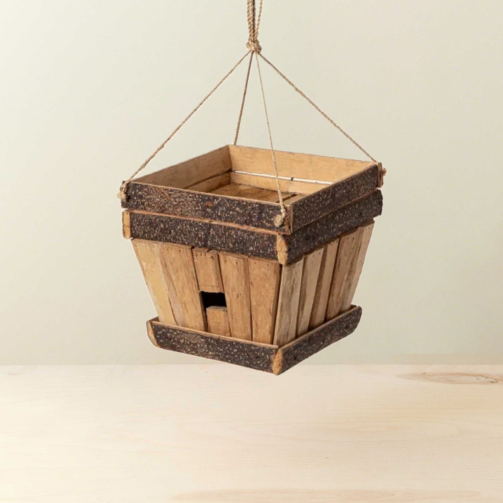 Trapezoid Birdhouse Planter