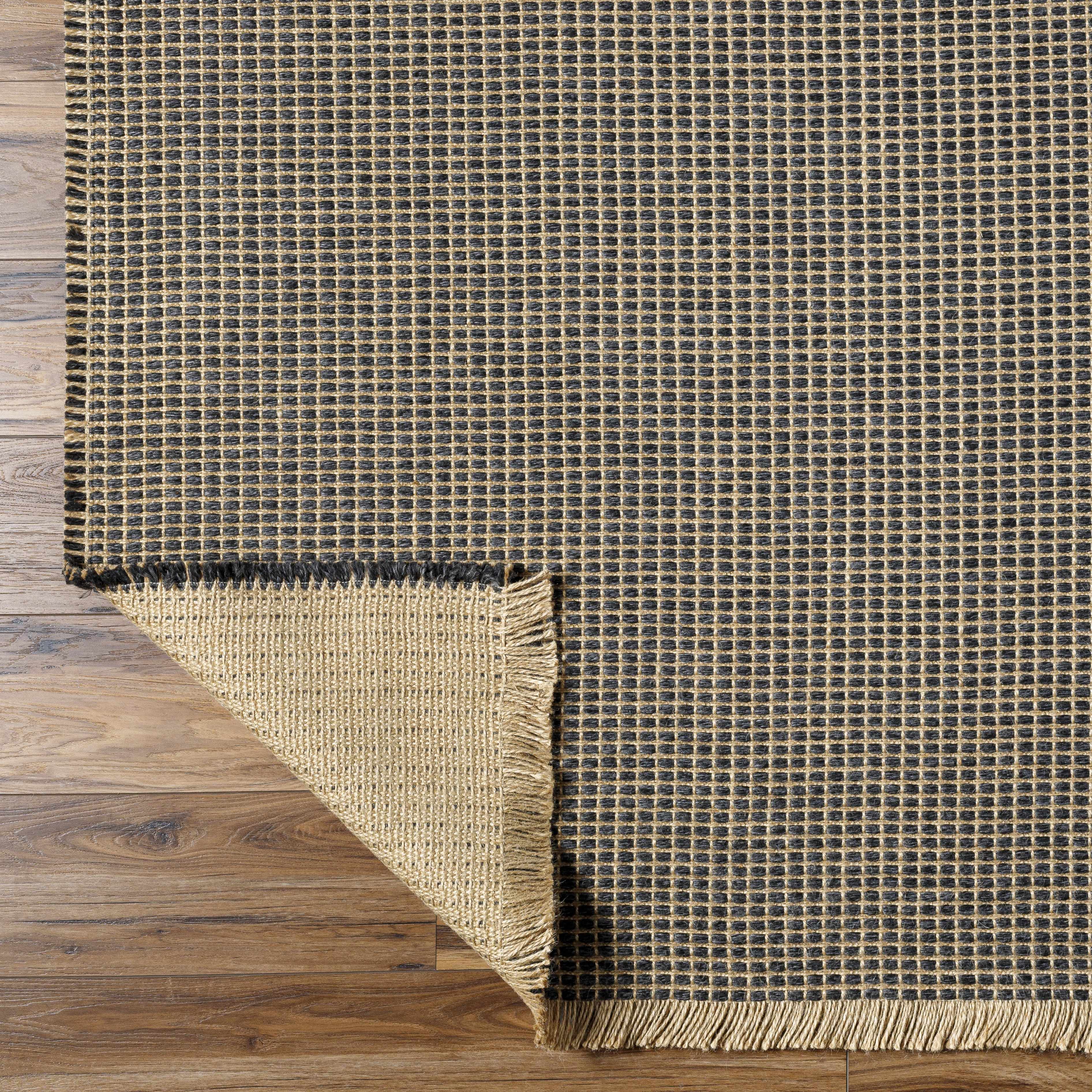 Kimi Jute Rug, Black (Surya x Becki Owens)